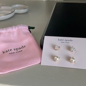 Brand new set of Kate Spade earrings